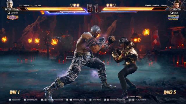 TEKKEN8 _ SUNCHIP (BRYAN) VS ROSUB (AZUCENA) - RANK MATCH смотреть онлайн