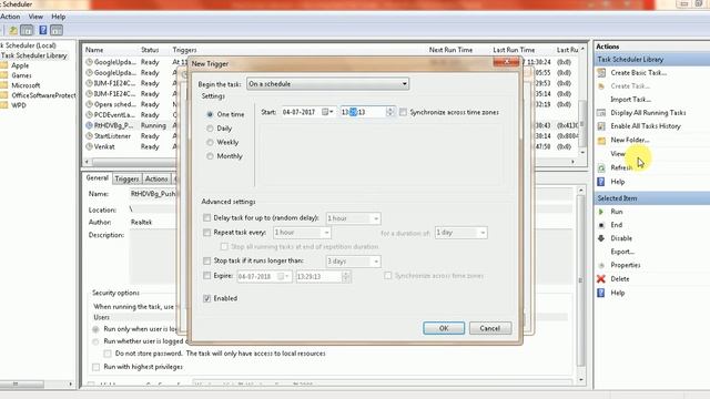 Tutorial 2 How to execute the Task Scheduler for Selenium Scripts смотреть онлайн