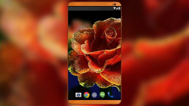 Glitter Rose Live Wallpaper смотреть онлайн