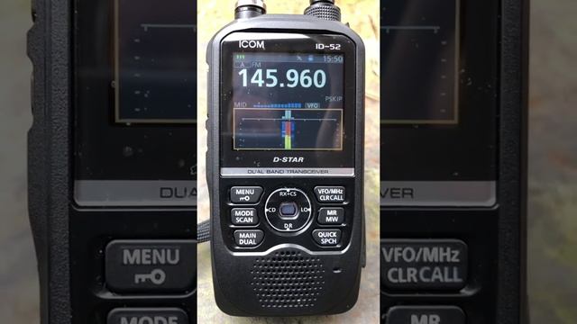Icom ID-52 - monitoring Satellite AO-91 during the 1/15/2022 1545 UTC pass over Atlanta - ham radio смотреть онлайн