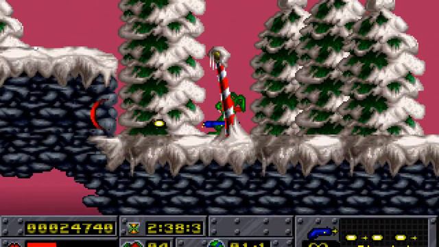 Jazz Jackrabbit: Holiday Hare (MS-DOS) Xmas Edition 1994, Epic MegaGames