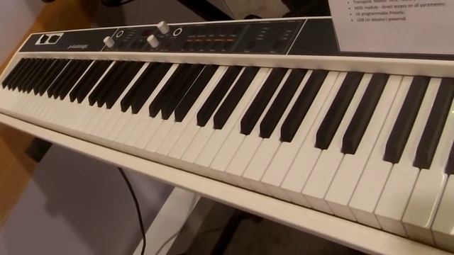 Kraft Music - Studiologic Numa Compact Stage Piano NAMM 2014 смотреть онлайн