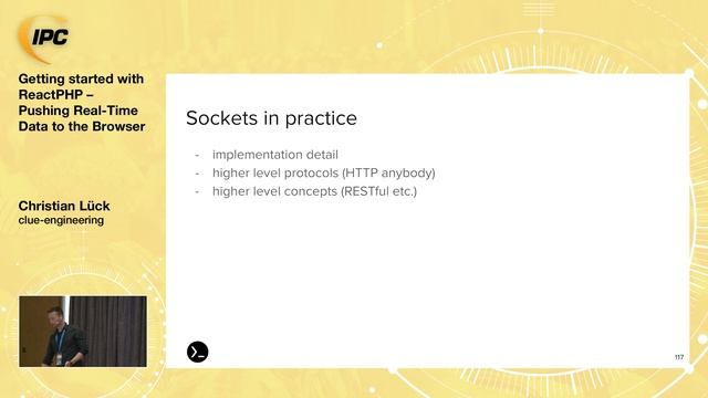 Getting started with ReactPHP – Pushing Real-Time Data to the Browser | Christian Lück смотреть онлайн
