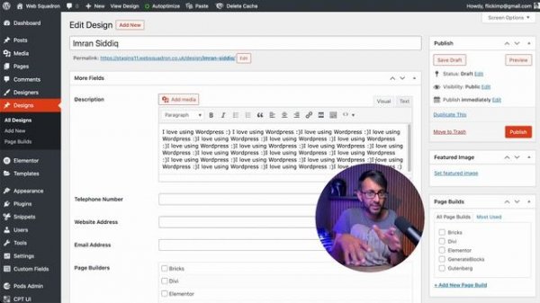 Pods – Custom Content Types and Custom Fields Free Plugin and not ACF - Elementor Wordpress Tutoria