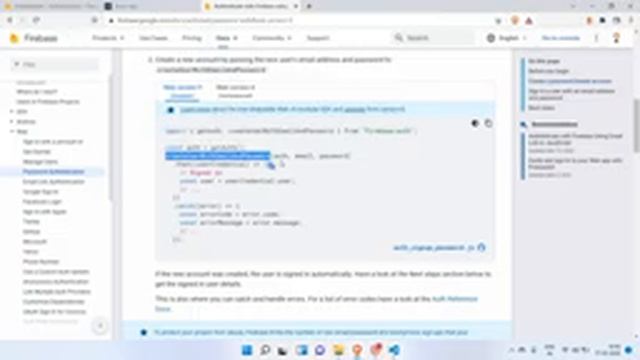 Firebase V9 Email and Password Authentication with ReactJs | Malayalam video смотреть онлайн