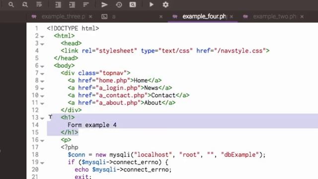 php listing from mysql database смотреть онлайн