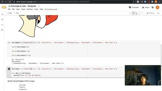 Python Tutorial #7: For Loops + Lists смотреть онлайн