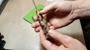 Рукоятки из рога лося , работа николаевского мастера.