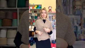 Как сделать из шарфа жилетку