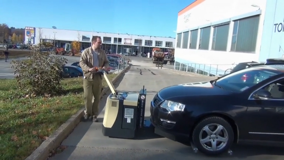 Как транспортировать неработающий автомобиль. Тележка для автомобиля смотреть онлайн