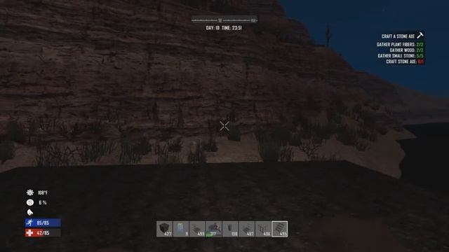 7 Days To Die Canyon base build Part 2 смотреть онлайн