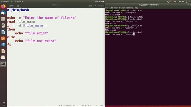 shell Scripting| File test operators by using if statement. смотреть онлайн