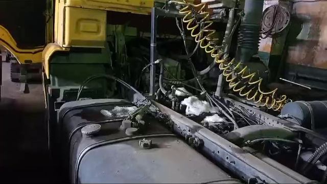 Работа двигателя Камаз 65116-N3