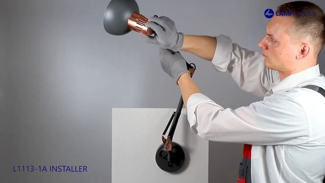 Настенный светильник Lamplandia L1113-1A INSTALLER, Е27*макс 60Вт смотреть онлайн