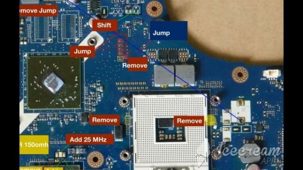 Acer Aspire 5742-5742G-5742Zg LA-5891P conversion discrete to UMA