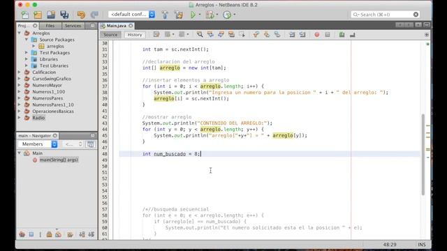 Ejercicios en JAVA | Búsqueda binaria en un arreglo | Ejercicio 20 смотреть онлайн