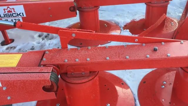 Польская роторная косилка Lisicki z 178/2 с гидроцилиндром и вся правда о ней !!! смотреть онлайн