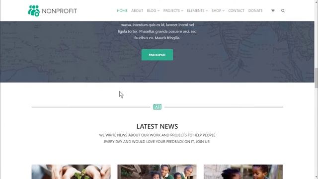 Nonprofit WordPress Theme - Donation & Organization Sites Builder смотреть онлайн