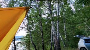 Самый надёжный способ натянуть тент #туризм#активныйотдых#природа#nature#activity#camping#tourism