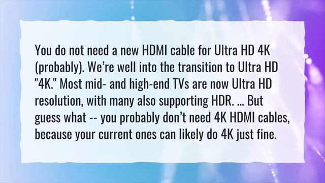 Do I need a special HDMI ARC cable? смотреть онлайн