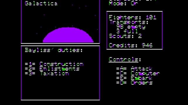 Galactic Empire for the Apple II смотреть онлайн