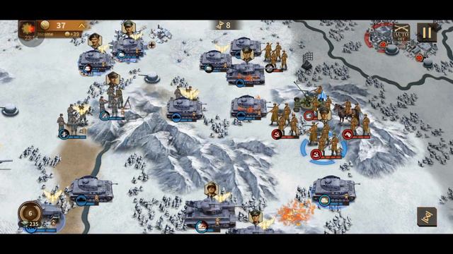 Glory of Generals 3 Elite mode, Moscow смотреть онлайн