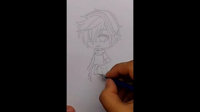 Как нарисовать персонажа gacha life смотреть онлайн