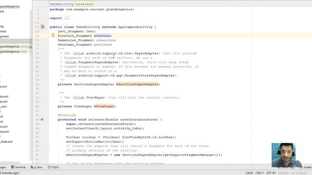 Android Pestañas: Tabs y Slide Tabs con Fragments смотреть онлайн