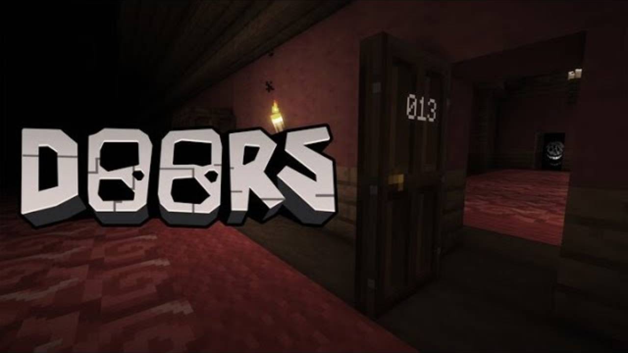 НАСТОЯЩАЯ ИГРА В DOORS В МАЙНКРАФТЕ! DOORS IN MINECRAFT 2 смотреть онлайн