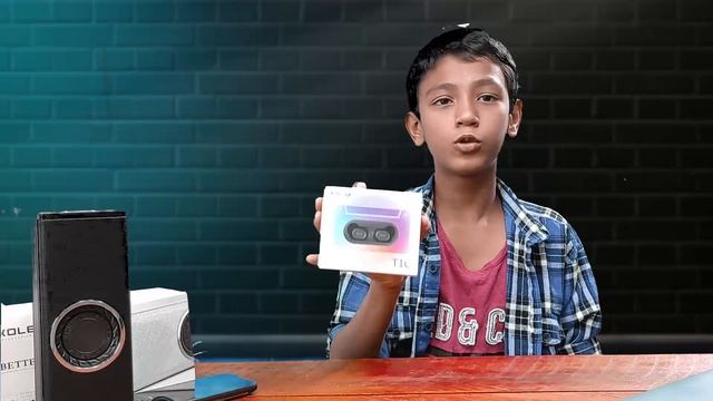 Koleer Bluetooth Speaker QCY T1C Bluetooth Earphone Unboxing смотреть онлайн