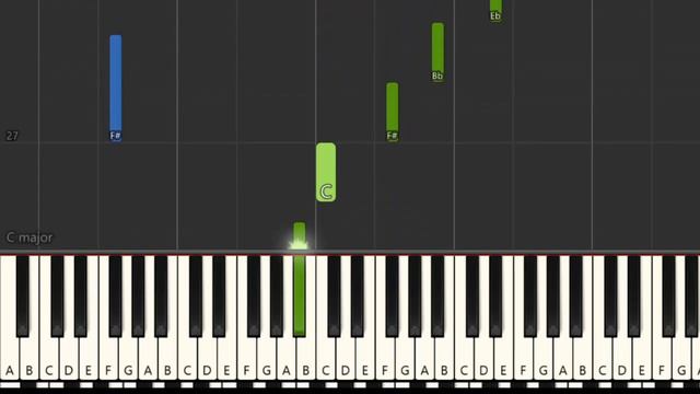 Mobb Deep - Shook Ones (Easy) [Synthesia] (Piano tutorial) смотреть онлайн