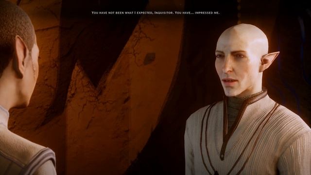 Solas Romance - Post-Well of Sorrows Scene - All Options смотреть онлайн