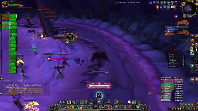 N'Zoth the corruptor heroic. My AOTC guild kill. WoW BFA. DH 461 смотреть онлайн