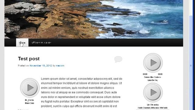 sjPlayer - FREE Wordpress Audio Player смотреть онлайн