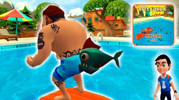 ОБНОВЛЕНИЕ но оно ПЛАТНОЕ - Дарк Ридл 2 прохождение игры ПРИВЕТ СОСЕД мультик Зубастый Бассейн