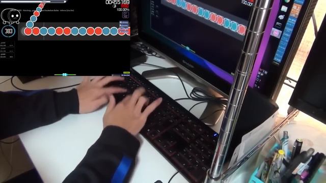 Osu!Taiko Inferno +DT (_yu68 liveplay) смотреть онлайн