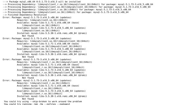 DevOps & SysAdmins: Error installing mysql client after installing remi php-mysql (2 Solutions!!) смотреть онлайн