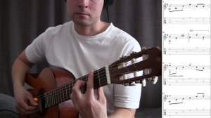 "Я тебя никогда не забуду" на гитаре