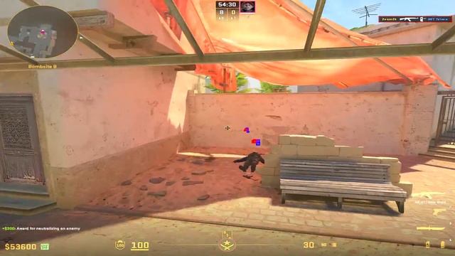 Clear Bench + Corner Wallbangs From Aps CS2 смотреть онлайн
