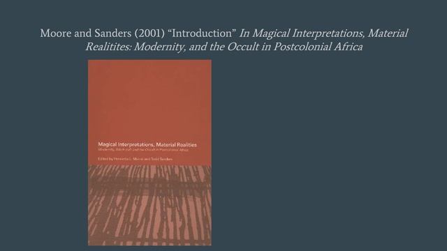 Concpetualizing Religion: Week 4 Witchcraft смотреть онлайн