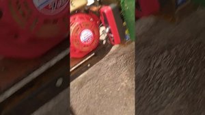 Мотороллер Муравей с двс от мотоблока.