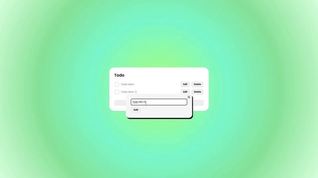 Todo List in Vanilla JS смотреть онлайн