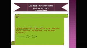 Образцы разборов 5 класс
