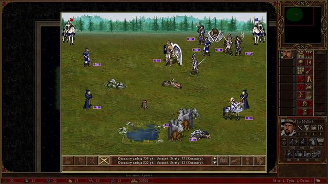 Heroes III - Sir Mullich vs Normal knight смотреть онлайн