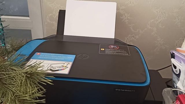 МФУ струйное HP Ink Tank 419 - тест печати смотреть онлайн