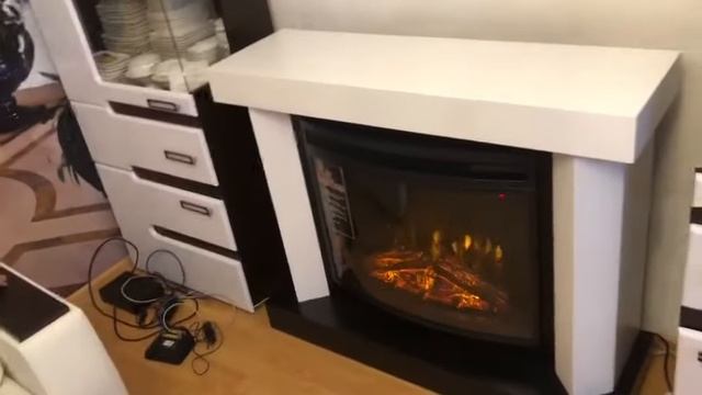 Электрокамин Royal Flame Vancouver с очагом Dio.mp4