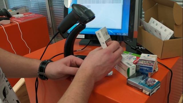 Тест сканера EgiPOS 2D-HD в презентационном режиме смотреть онлайн