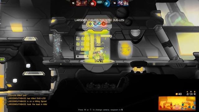 Awesomenauts - Gnaw Gameplay - "Poisonous Dino Poop" смотреть онлайн