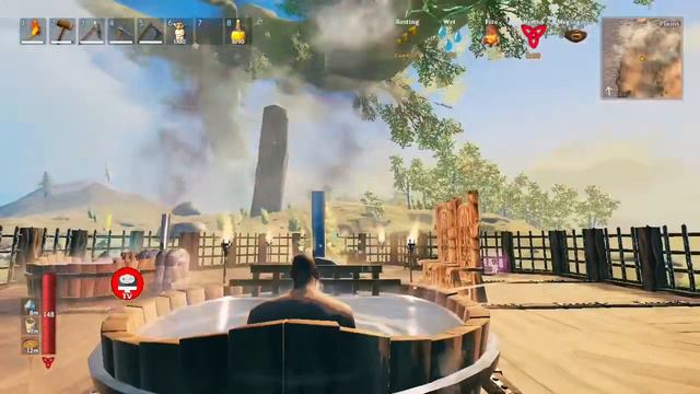 Valheim 2: Building A Party House for Your Viking | Don't Be Shy if You're Naked смотреть онлайн
