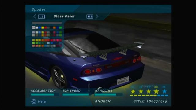 Need for Speed Underground - Nissan 240SX (Custom) смотреть онлайн